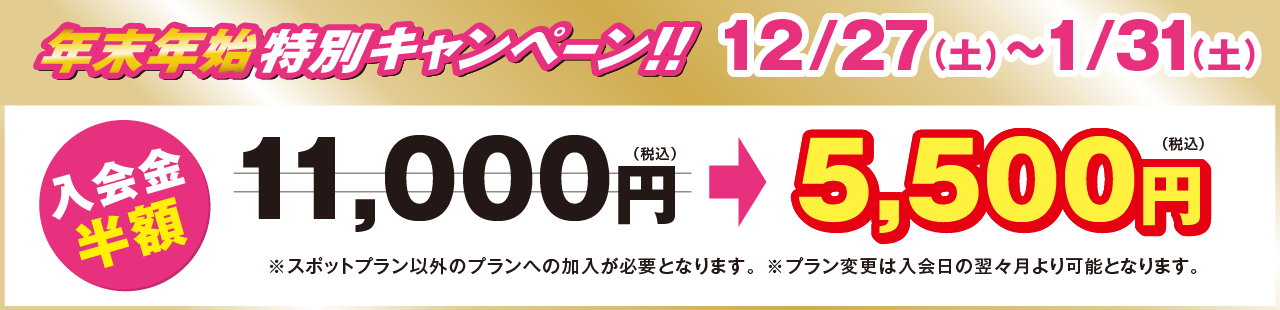  アウトドアオプション年末年始キャンペーン実施中!