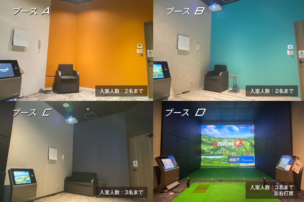 タイムジップス24®インドアゴルフ　施設案内