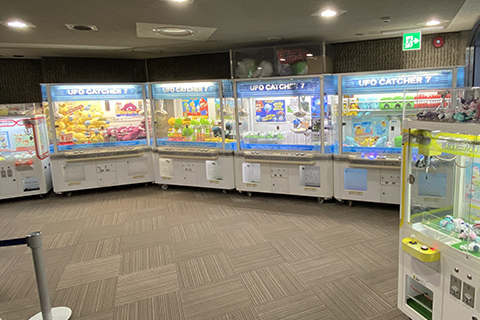 クレーンゲームコーナー