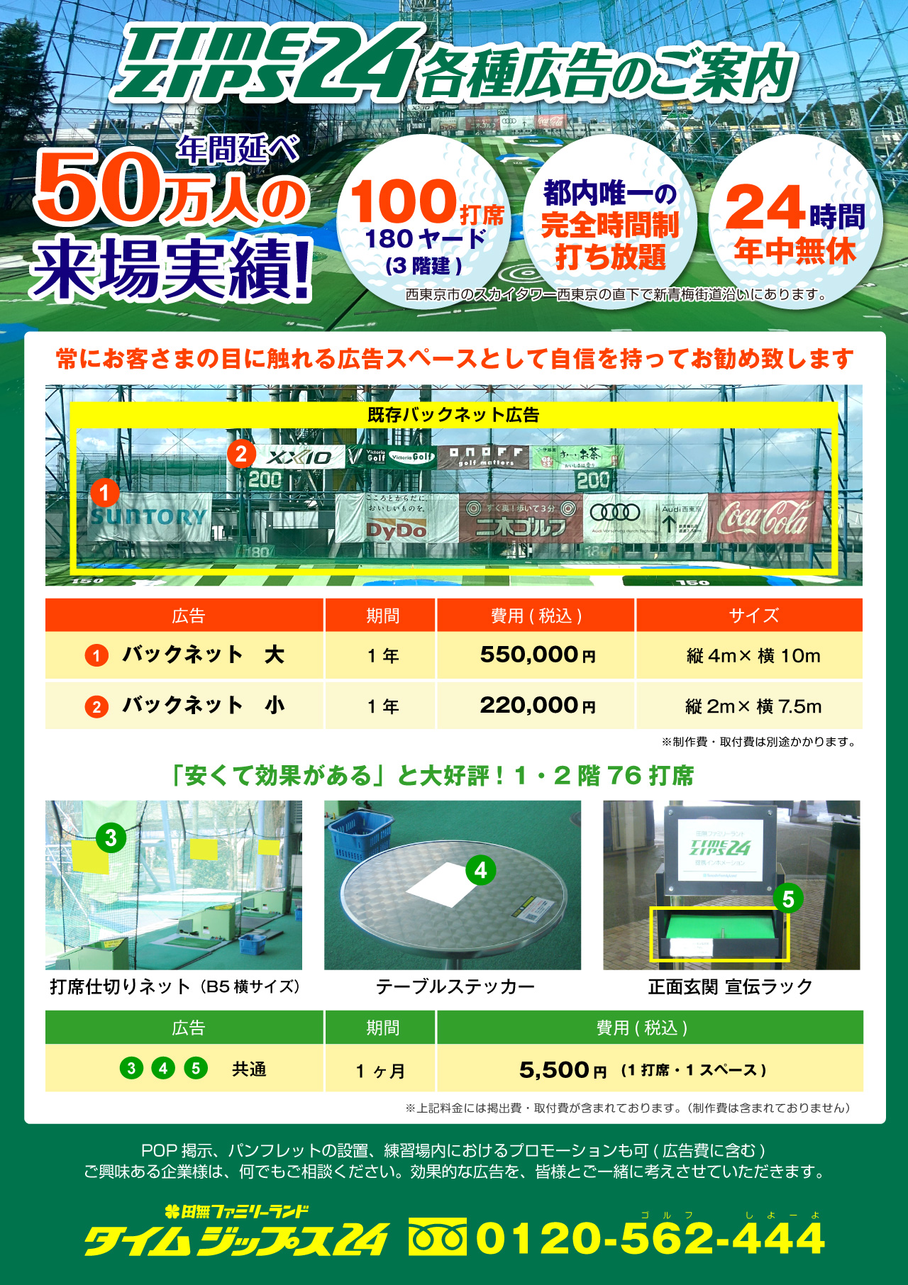 各種広告のご案内